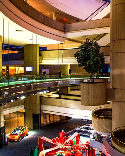 Lobby of Fisher Theater