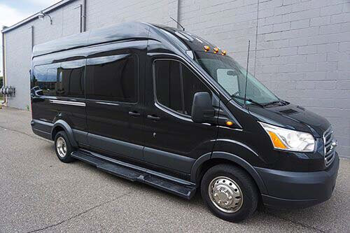 party bus interior