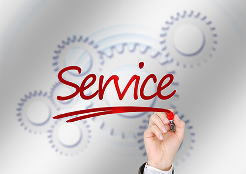 image of service